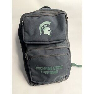 Michigan State Spartans Nike NWOT Zippered Back Pack NCAA Sports